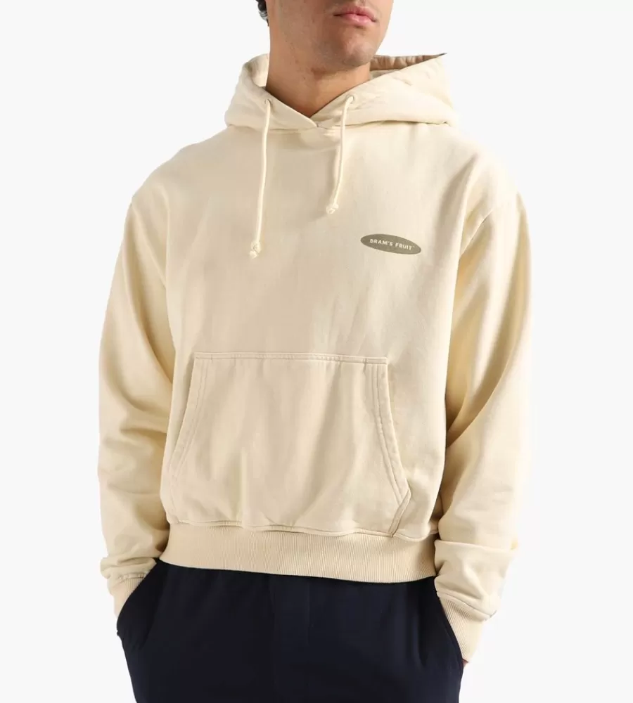 BRAM - Sudadera Cómoda para Jardinería con Estampado Frutal en Beige