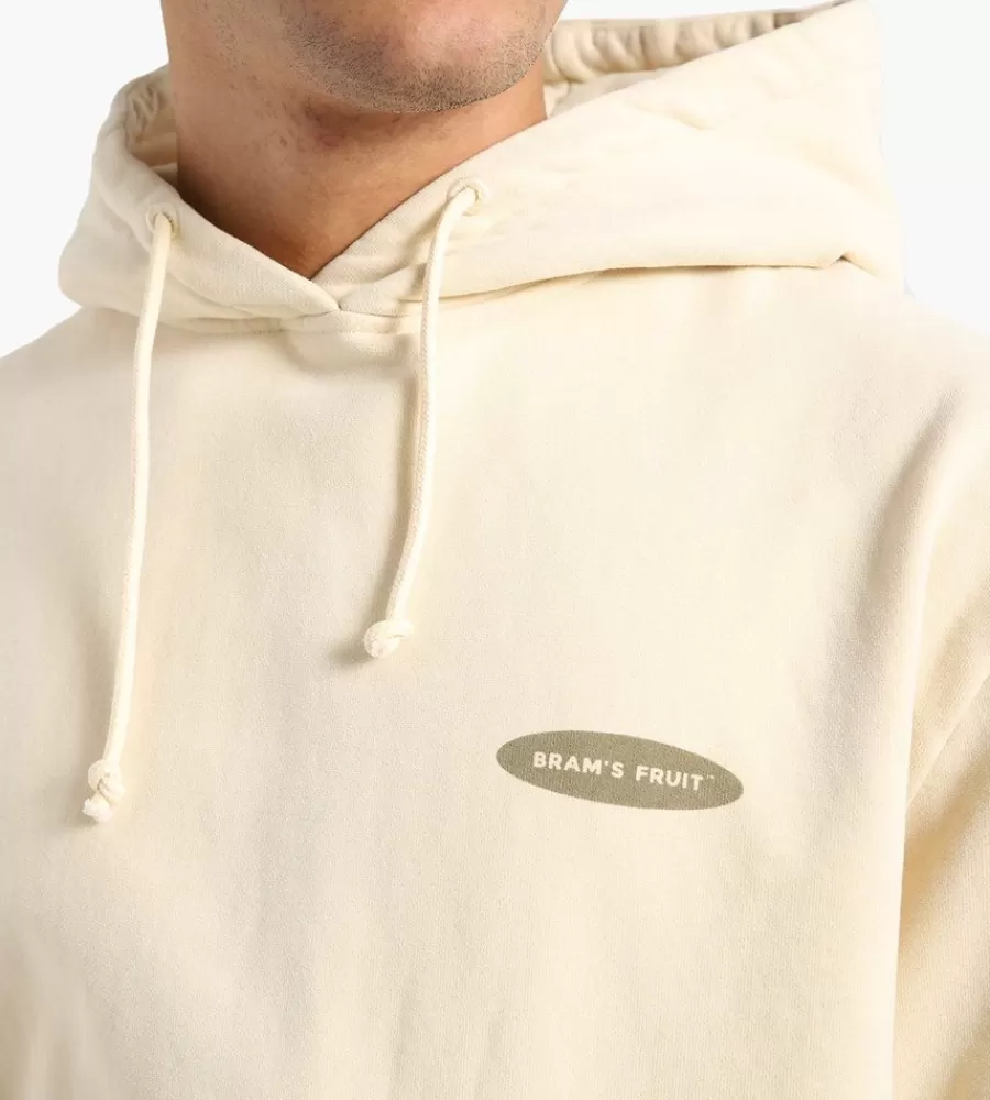BRAM - Sudadera Cómoda para Jardinería con Estampado Frutal en Beige