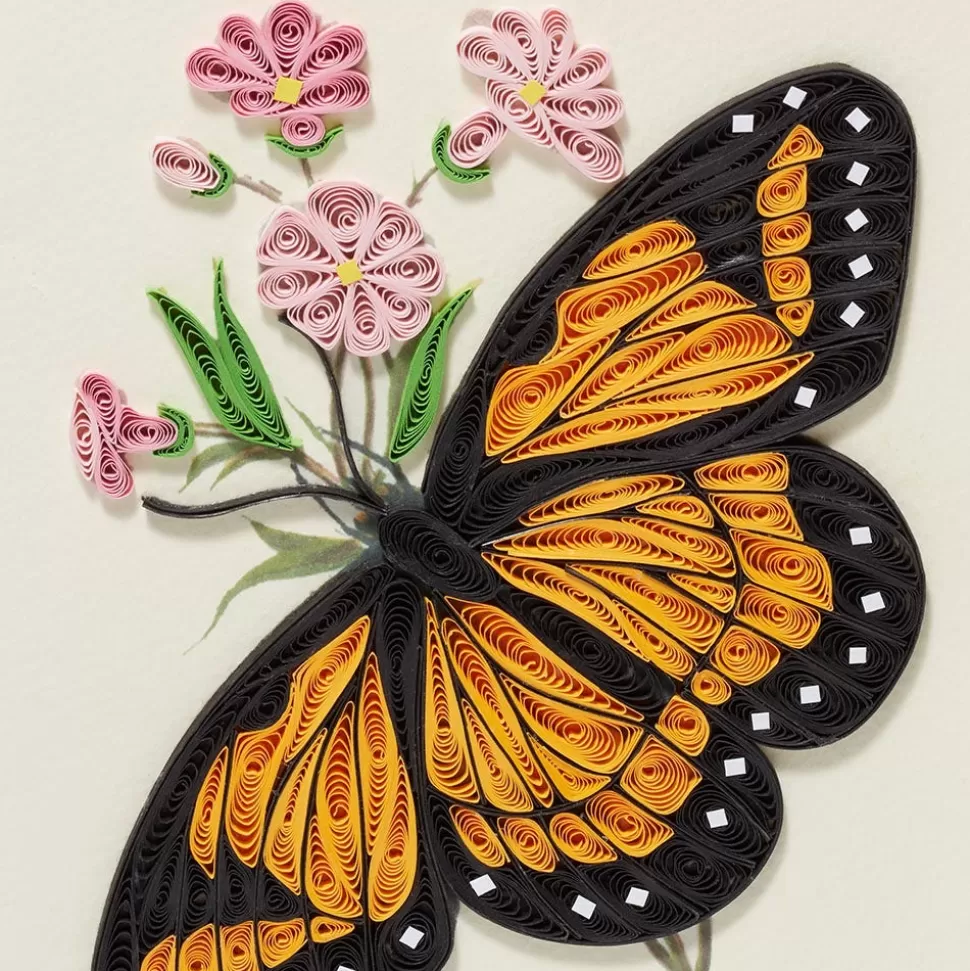Tarjetas Artesanales Galería Met - Creación Única en Papel con Filigrana de Mariposas