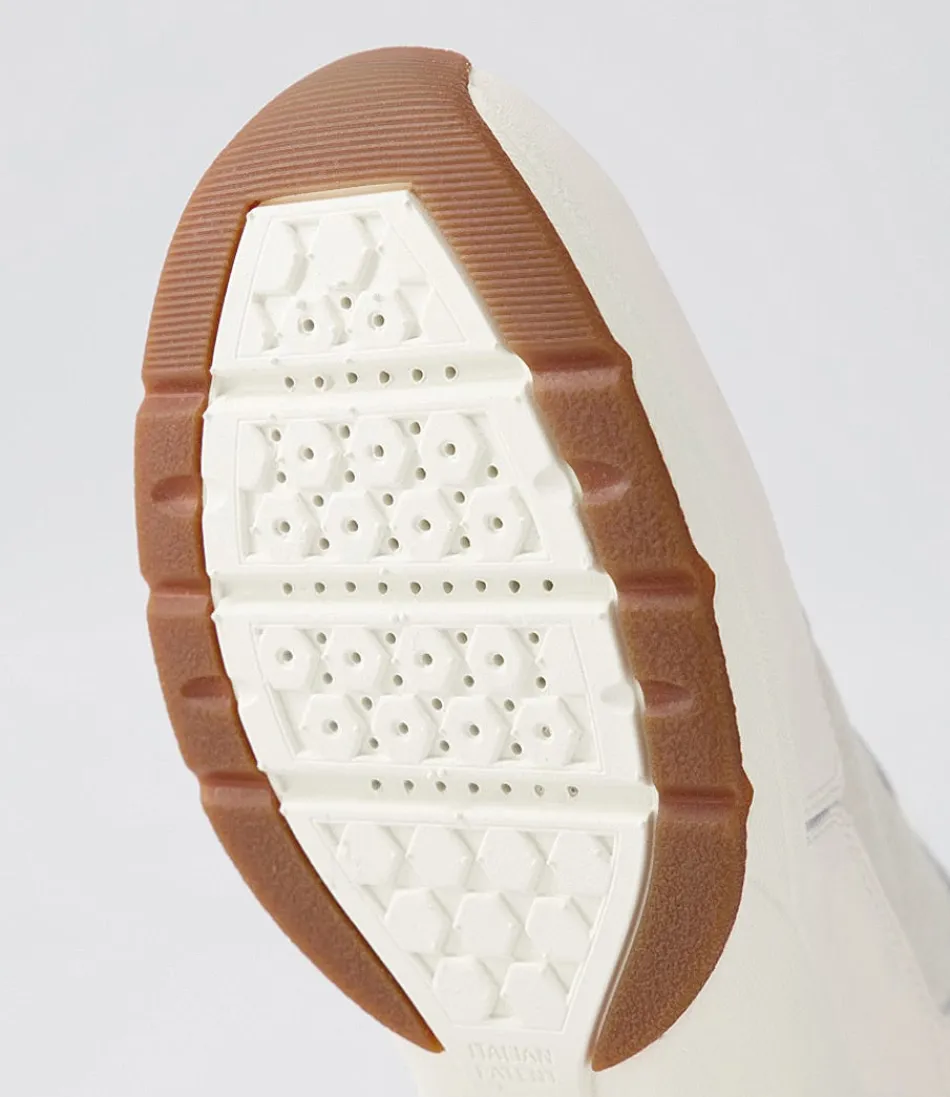 Zapatillas GEOX Alhour Comfort D para mujer - Blancas en piel y ante, diseño transpirable y suela ergonómica