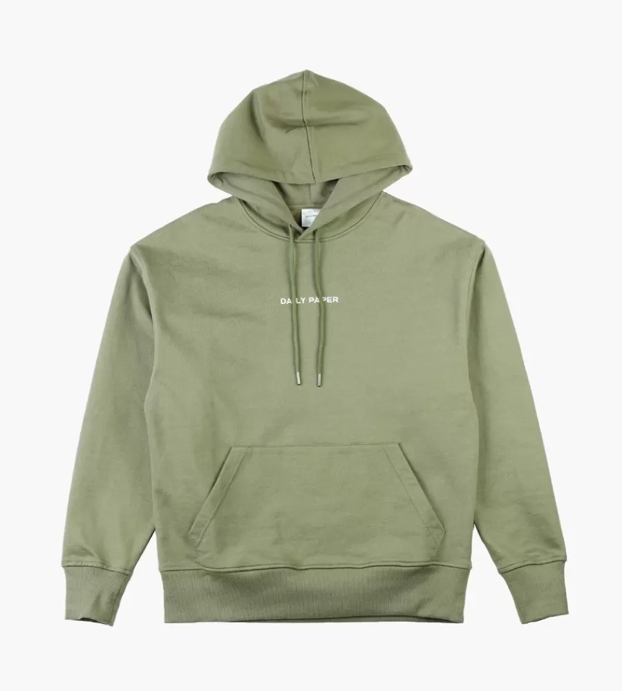 Sudadera Elevin Verde Trébol - Estilo Casual de Daily Paper con Detalles en Capucha