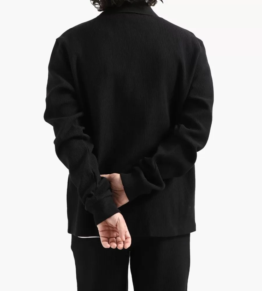 Camisa Parram Daily Paper - Modelo Clásico en Negro para Estilo Cotidiano