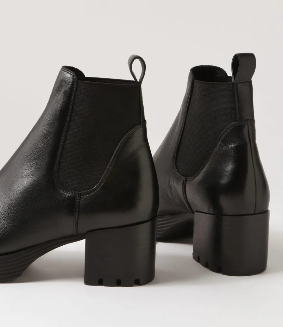 Botas Chelsea Juliette & Django para Mujer - Ante Negro Dunkan, Diseño Elegante y Cómodo