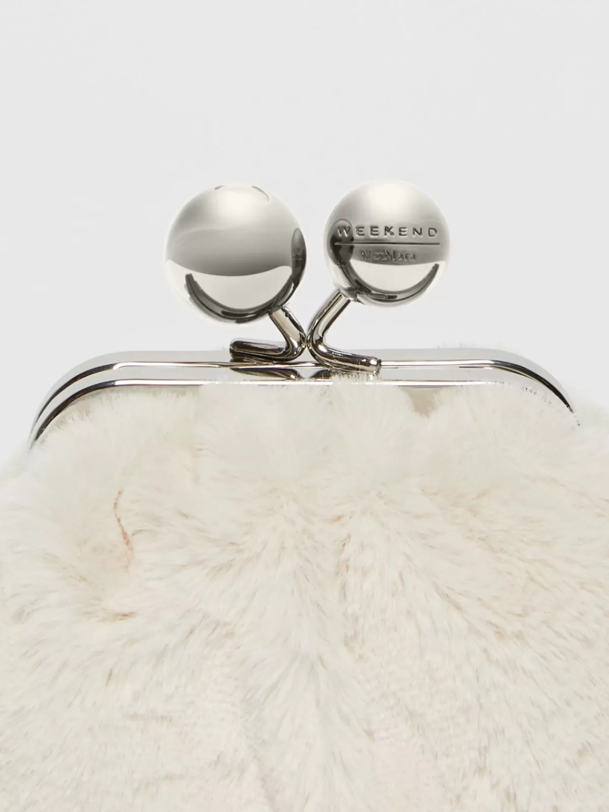 Funda Práctica para Teléfonos + Bolso Weekend Max Mara Pasticcino en Marfil - Diseño Mullido y Compacto