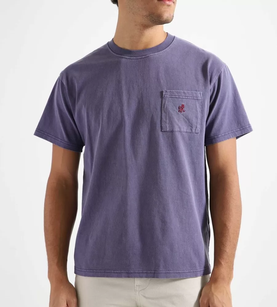 GRAMICCI Camiseta Unilateral en Degradé Violeta - Estilo Urbano y Confort Premium