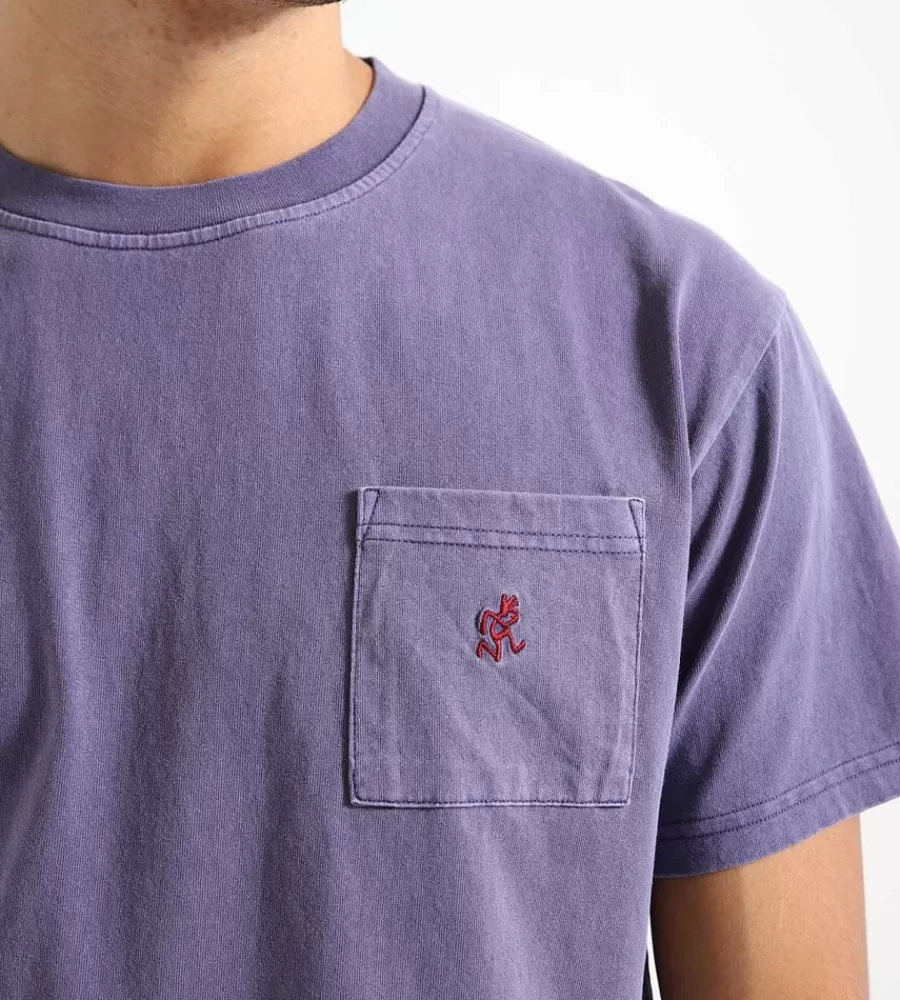 GRAMICCI Camiseta Unilateral en Degradé Violeta - Estilo Urbano y Confort Premium