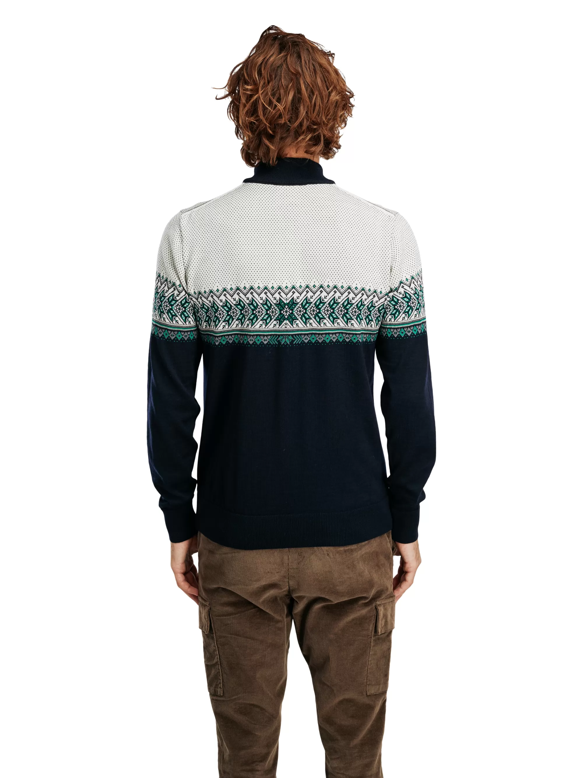 Suéter Hovden para Hombre - Lana Merino Ultra Suave de Dale de Noruega, Abrigo de Invierno