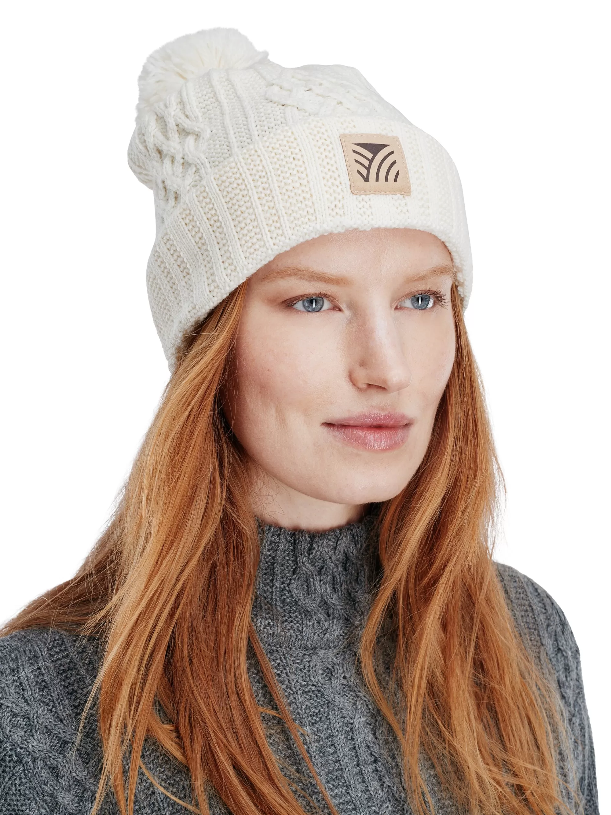 Gorro Hoven Dale of Norway para Mujer - Diseño Clásico en Lana Merina, Invierno 2024