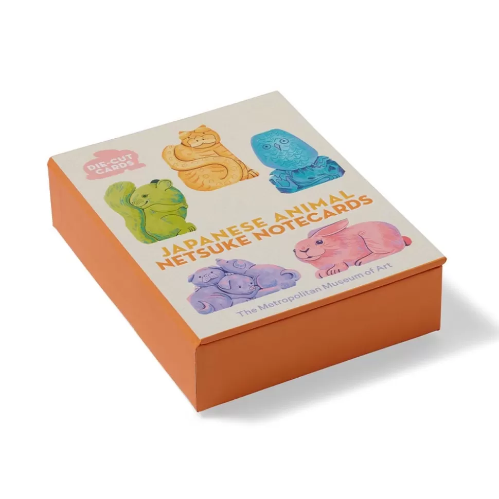 Tarjetas Coleccionables con Diseños Netsuke: Animales Tradicionales Japoneses - Edición Especial Tienda Met