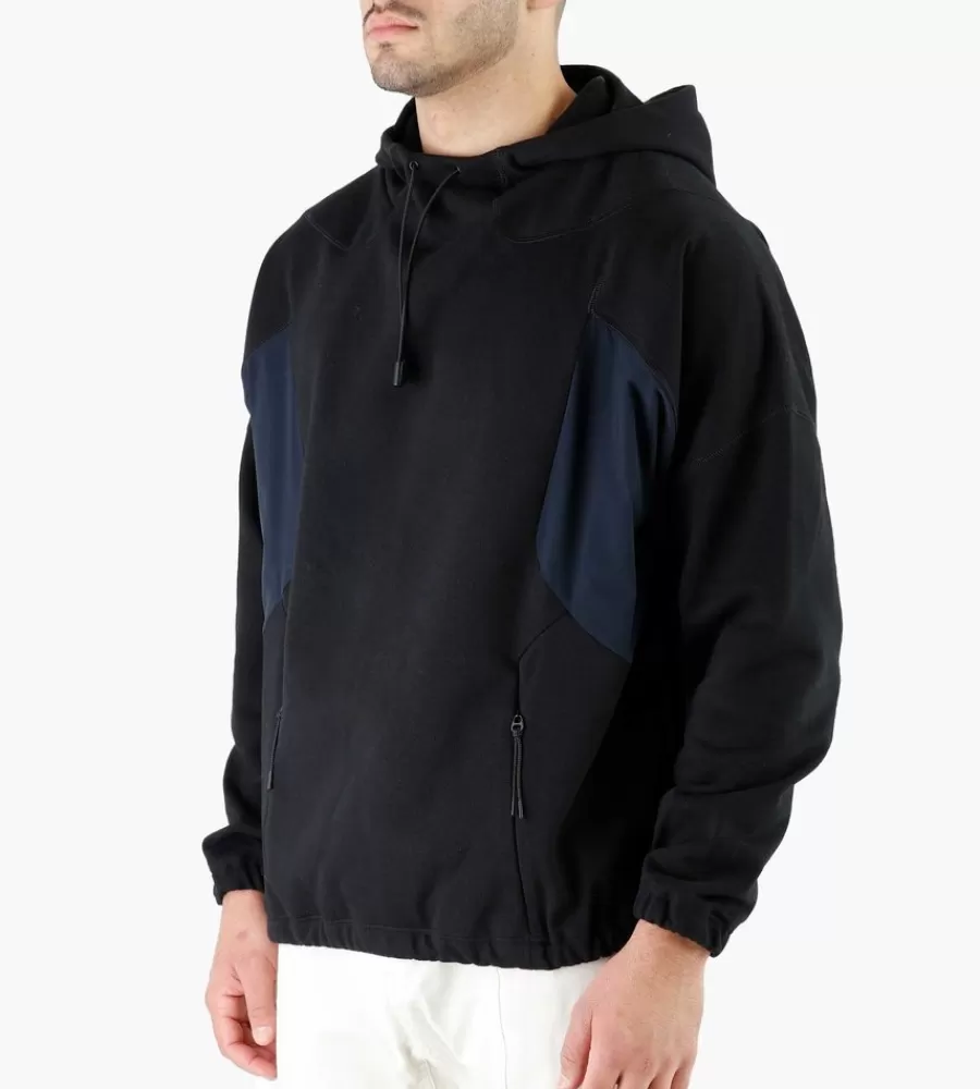 Chaqueta Ligera JLA-L con Capucha - Negro Ébano, Estilo Casual para Look Urbano
