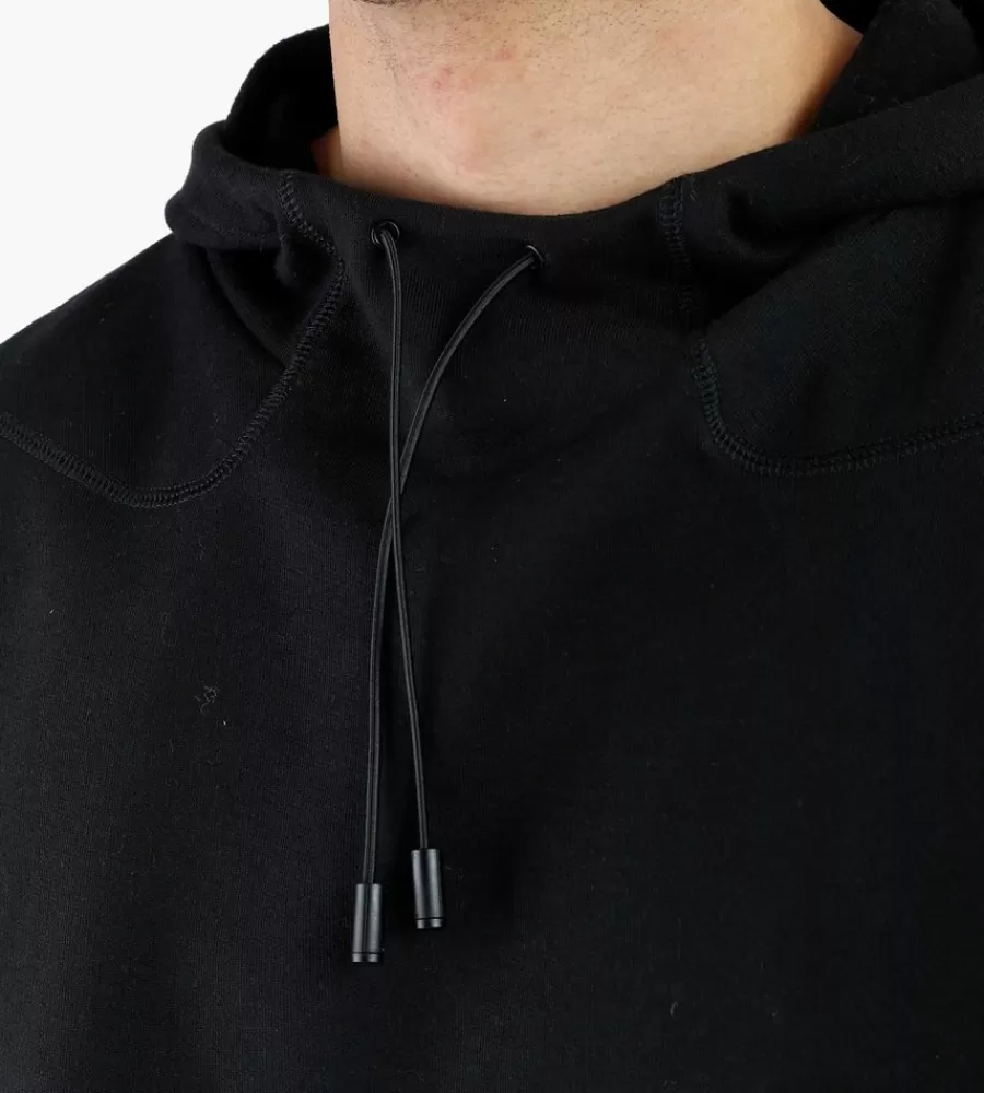 Chaqueta Ligera JLA-L con Capucha - Negro Ébano, Estilo Casual para Look Urbano