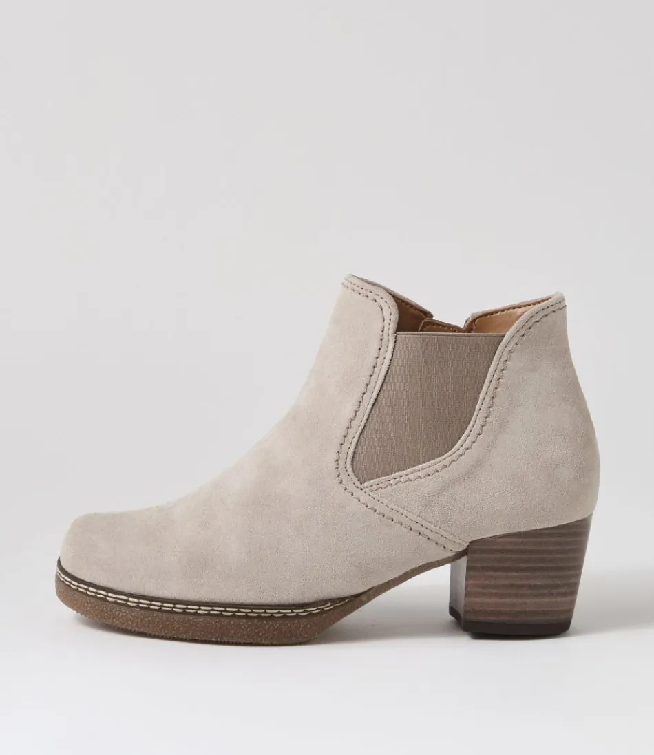Botas Chelsea en Ante Kiesel Kaaks para Mujer - Elegancia y Comodidad de GABOR