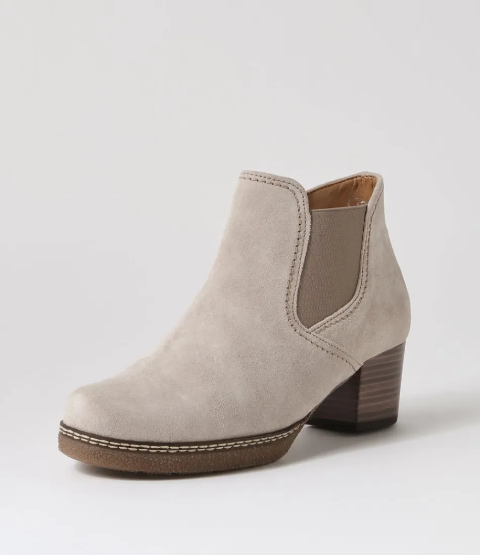 Botas Chelsea en Ante Kiesel Kaaks para Mujer - Elegancia y Comodidad de GABOR