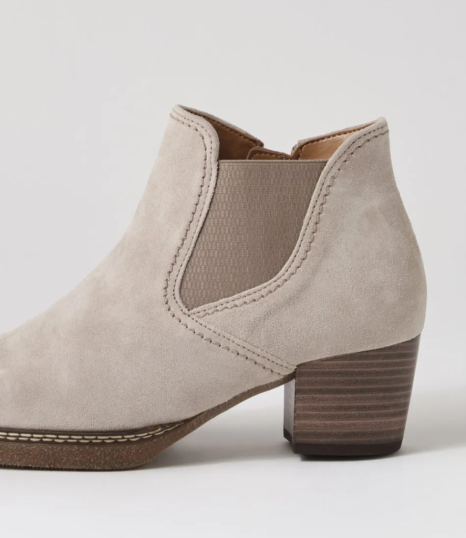 Botas Chelsea en Ante Kiesel Kaaks para Mujer - Elegancia y Comodidad de GABOR