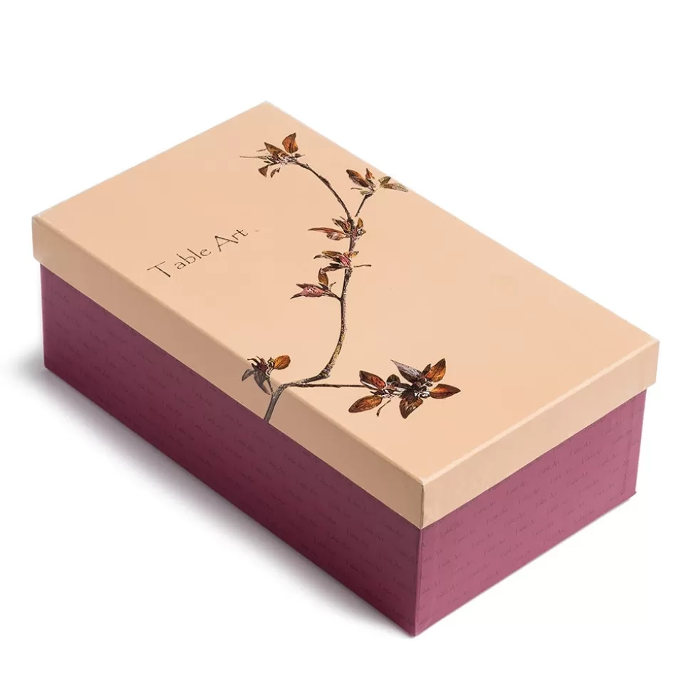 The Met Store - Juego de Portaservilletas con Hierbas Aromáticas, Diseño Artesanal para Tu Mesa