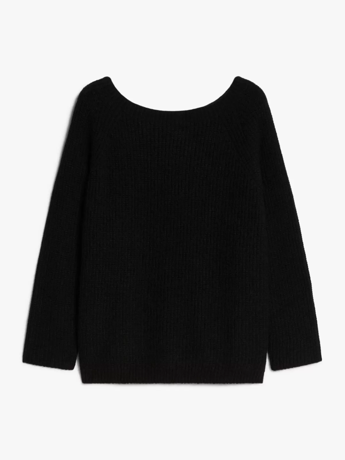 Jersey de punto Max Mara en hilo mohair - Negro clásico para invierno