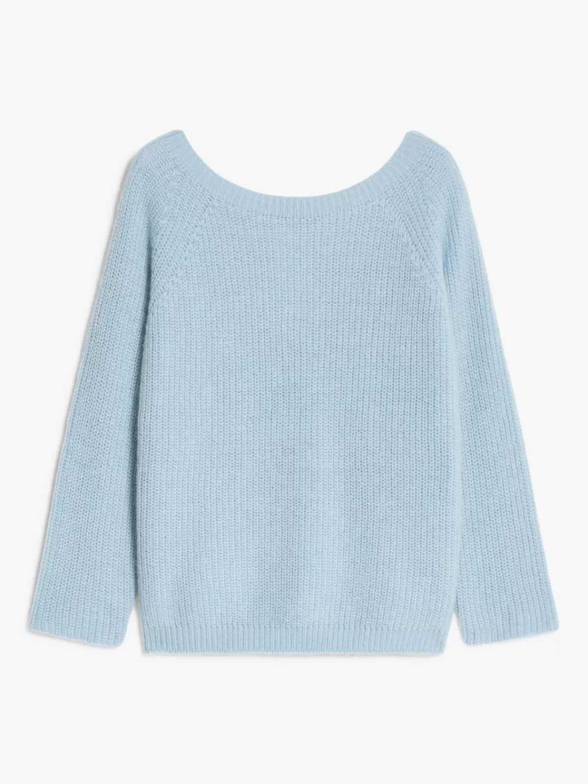 Suéter tejido en mohair azul cielo - Max Mara