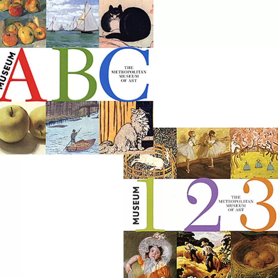 Libros Educativos para Niños: Aprende los Números + Descubre el Abecedario con el Museo Met - Colección Didáctica de Arte