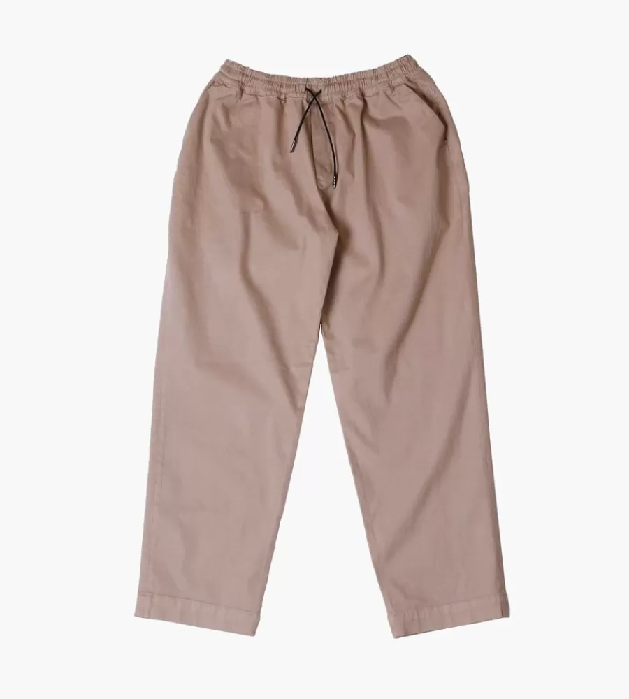 NEW AMSTERDAM SURF ASSOCIATION - Pantalones de Trabajo Vaqueros en Tono Arena - Diseño Duradero para Actividades al Aire Libre