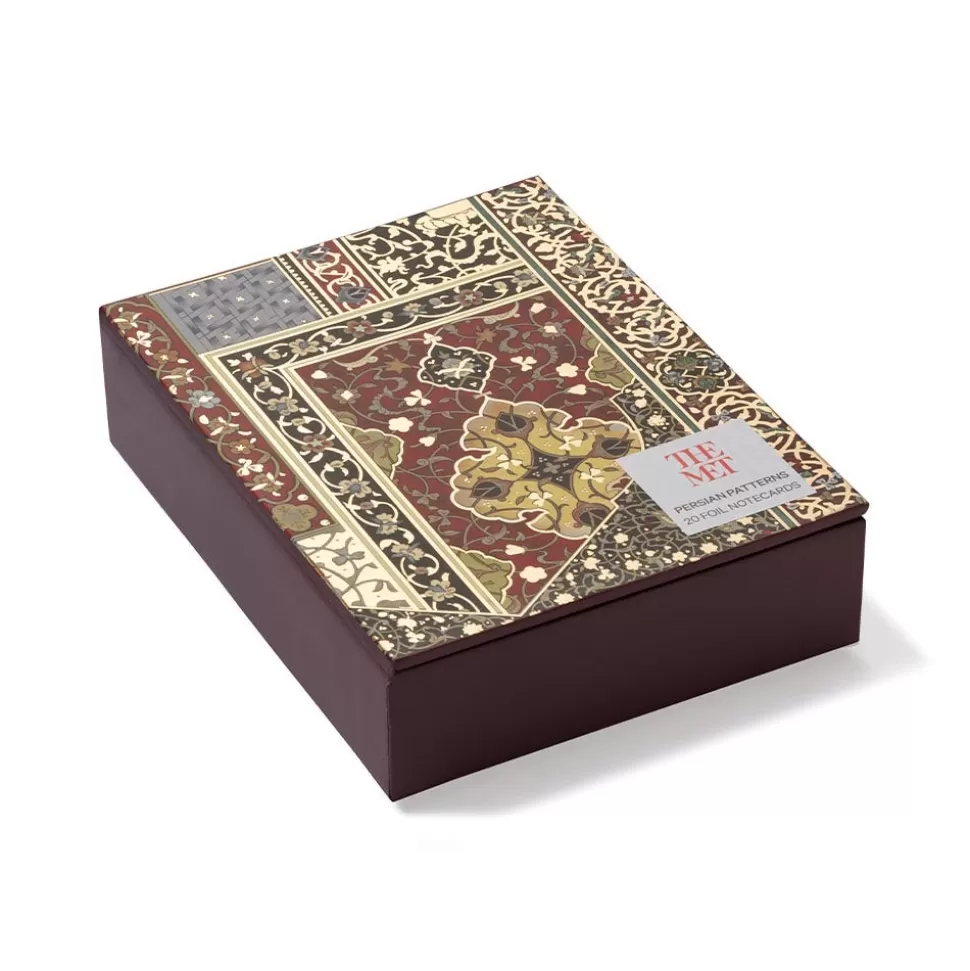 The Met Store: Tarjetas Persas Artesanales para Correspondencia - Colección Exclusiva de Diseños Tradicionales