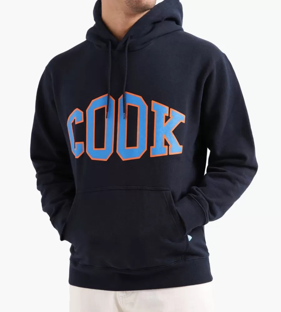 Sudadera con Capucha para Oficina Casual - Diseño Cómodo en Azul Marino Clásico