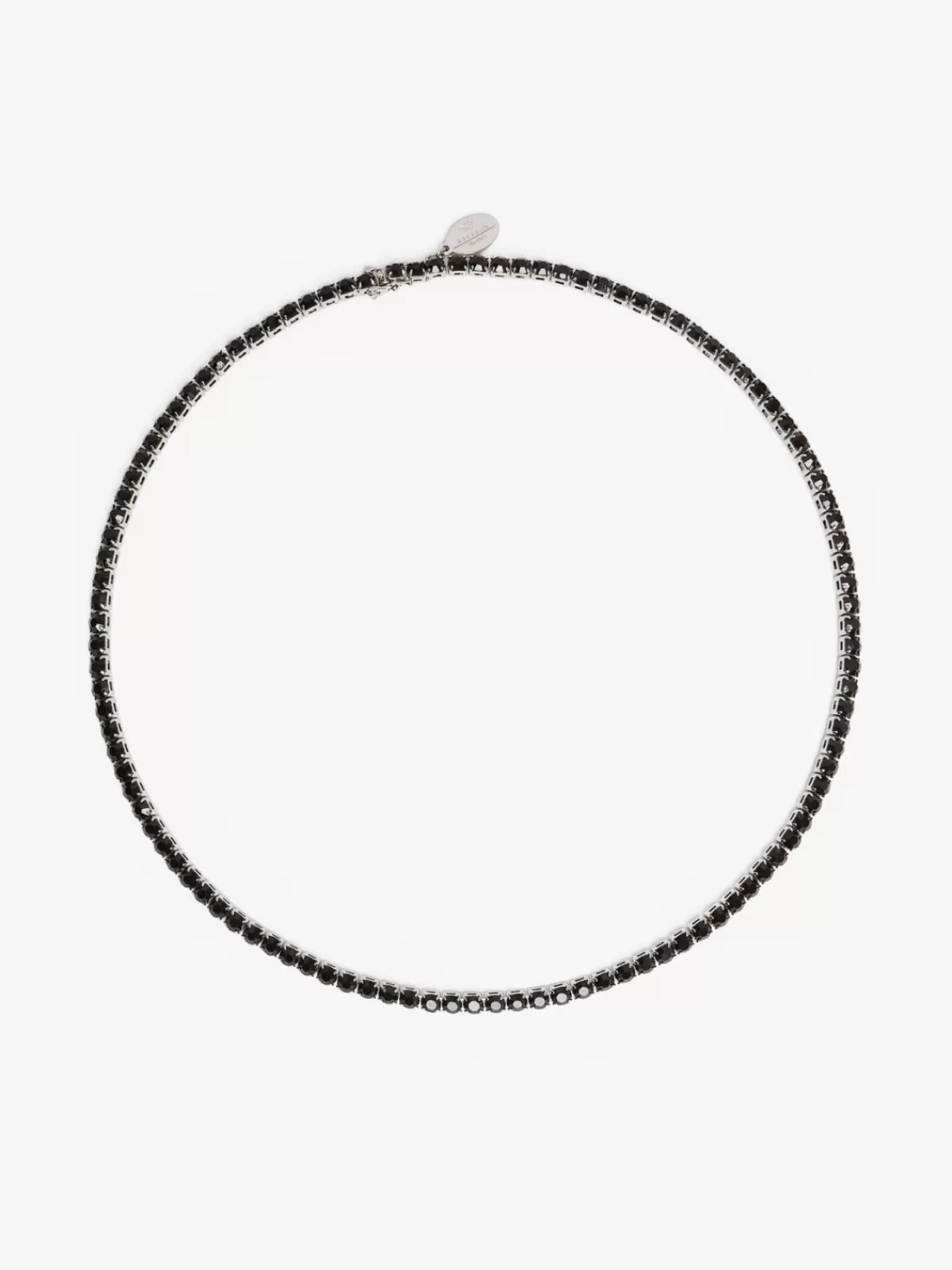 Collar tenis de Max Mara con detalles en strass - Negro elegante para ocasiones especiales