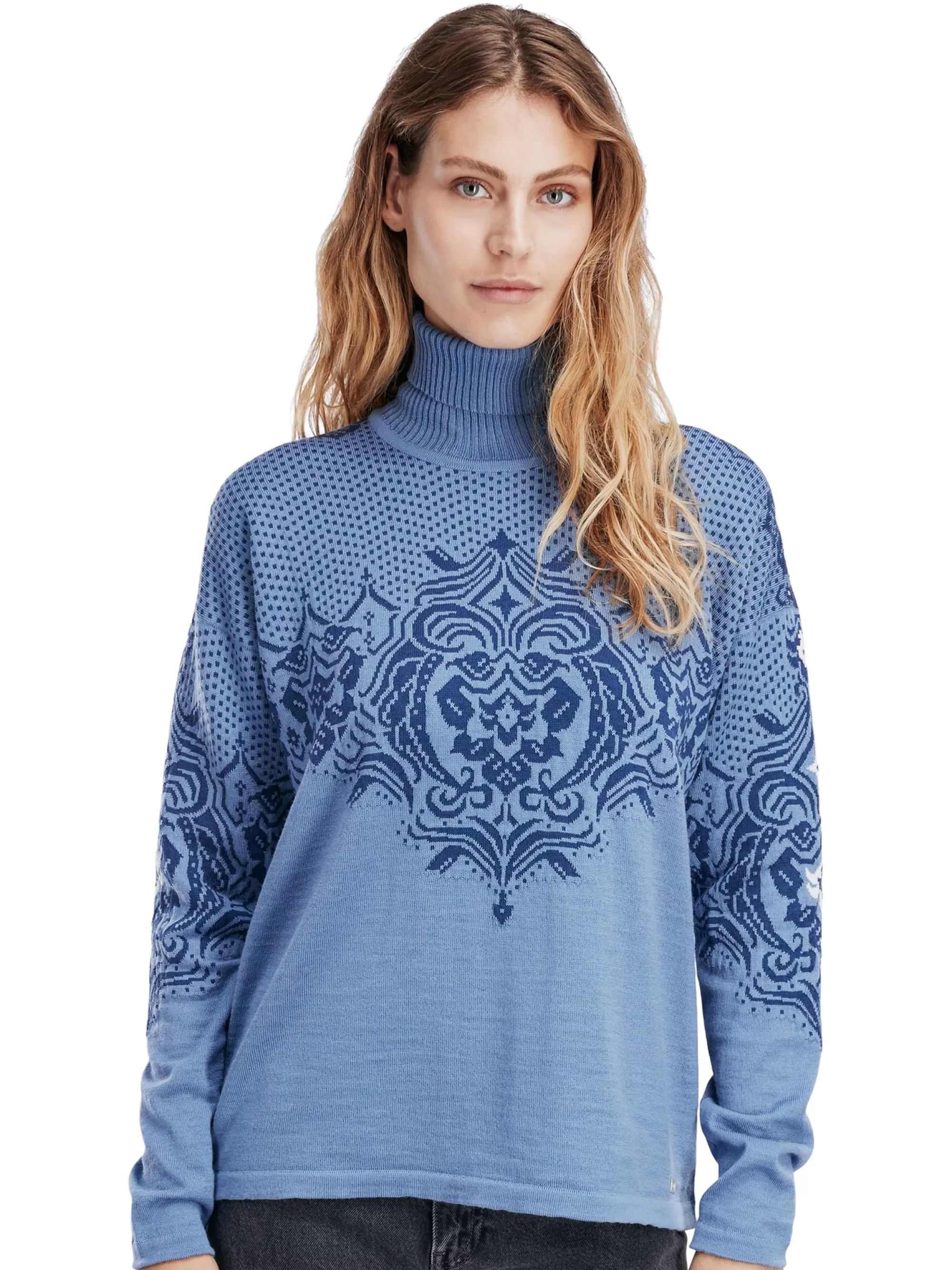 Chaqué térmico Rosendal para mujer - Diseño clásico nórdico by Dale of Norway - Lana premium de alta calidad