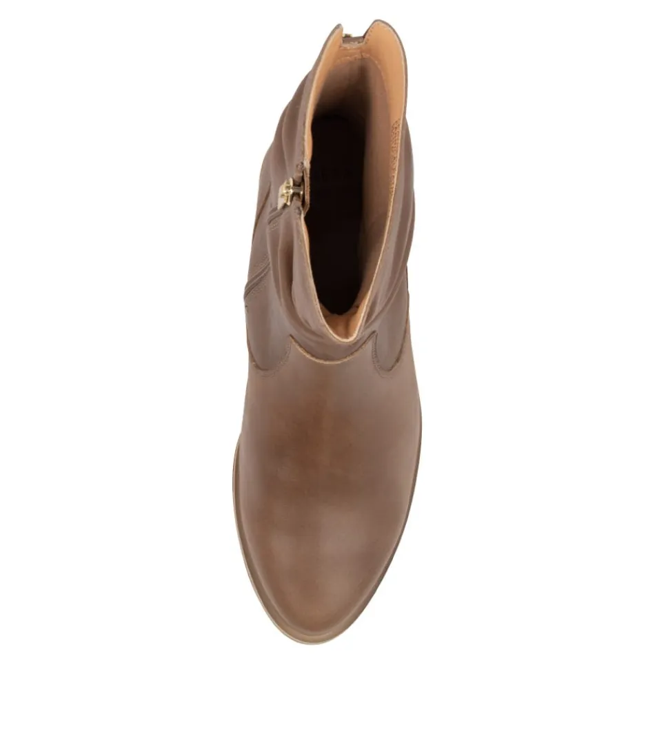 Botas Selma Xf para Mujer - Cuero Suave en Taupe, Cómodas y Elegantes para el Invierno
