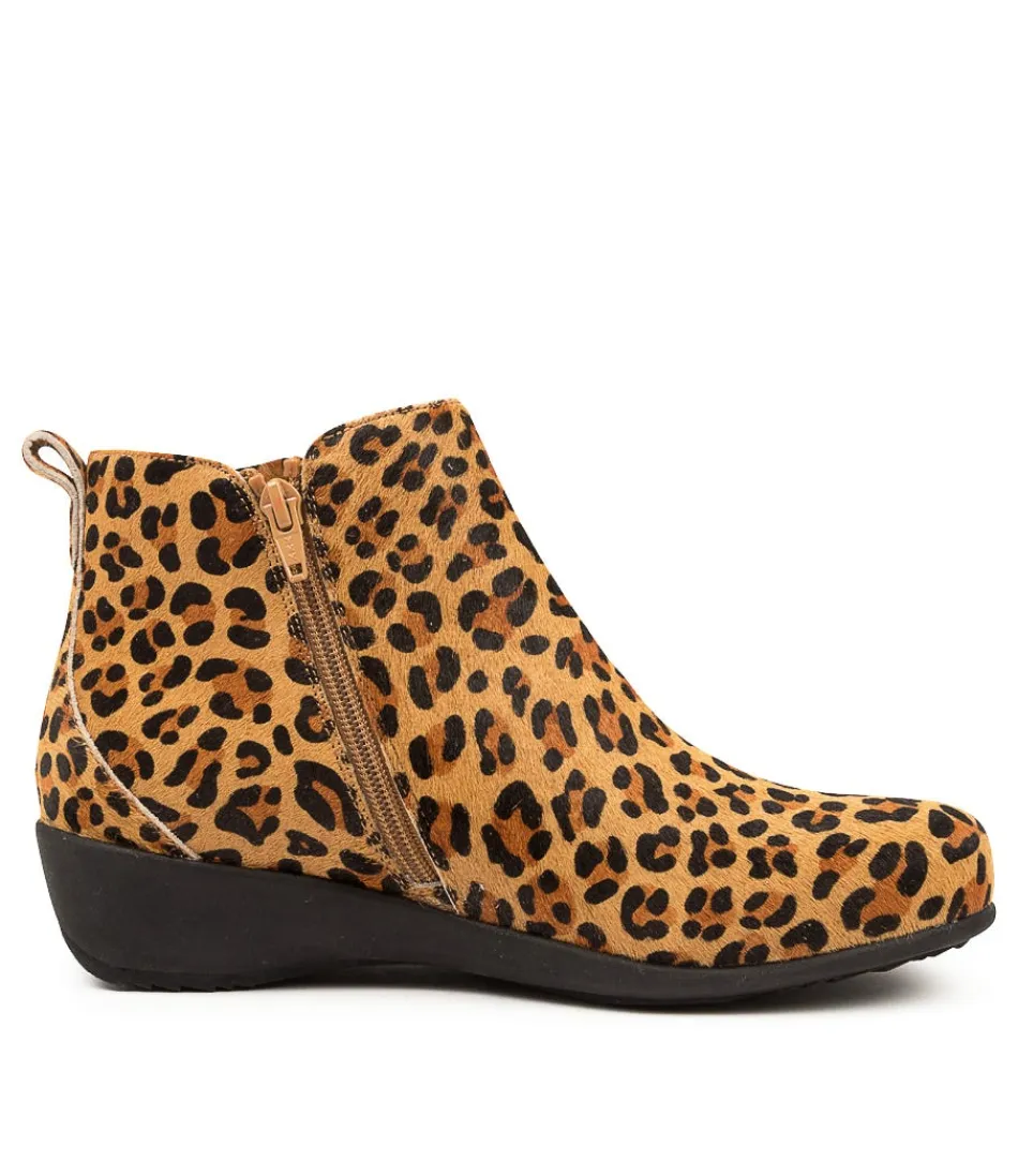 Zapatos ZIERA Mujer - Estilo Shanghai en Beige con Detalles Leopardo y Piel de Potro, Diseño Cómodo para Todo el Día