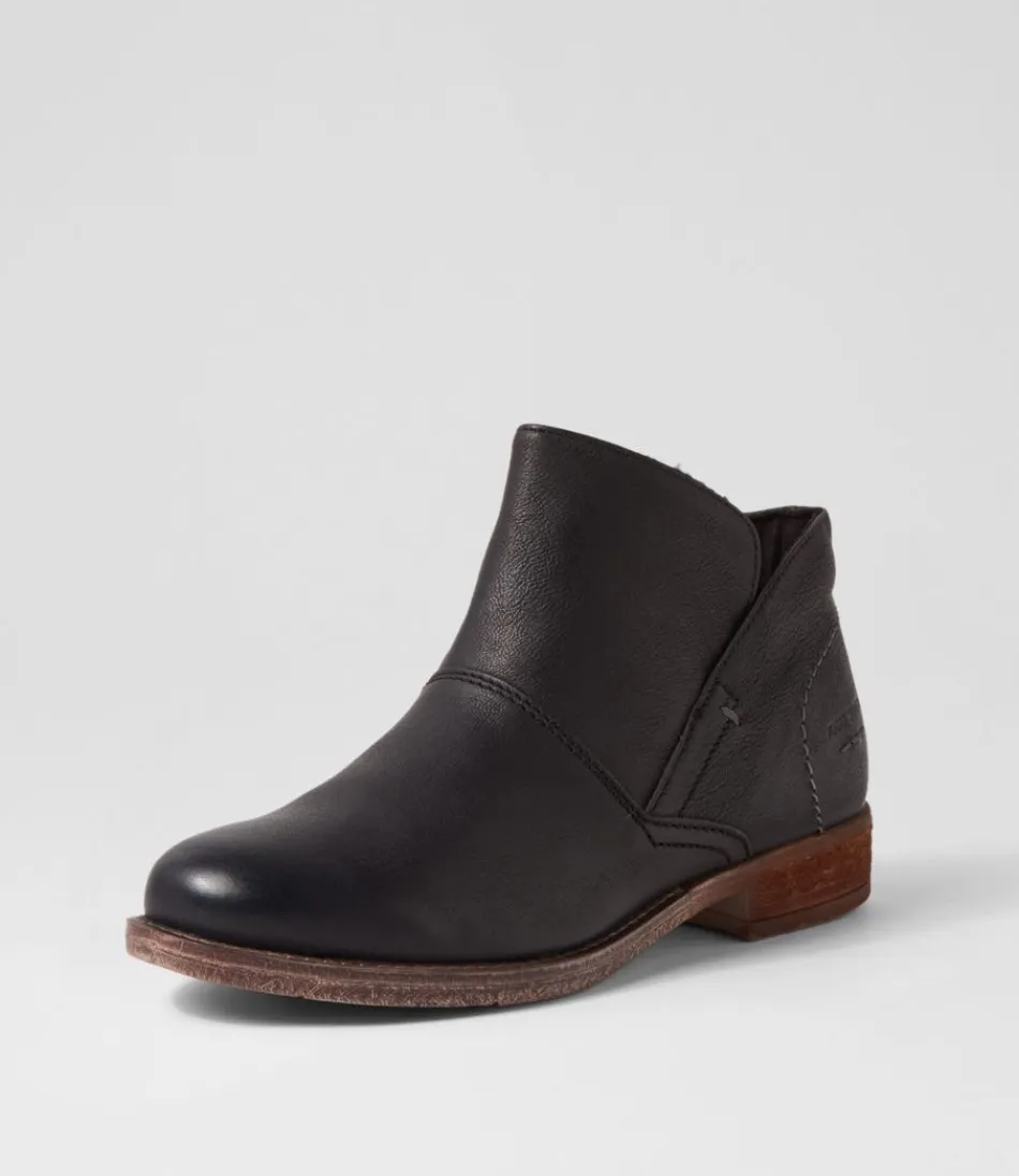 Botas Chelsea JOSEF SEIBEL Sienna 81 para Mujer - Cuero Negro Clásico con Diseño Cómodo