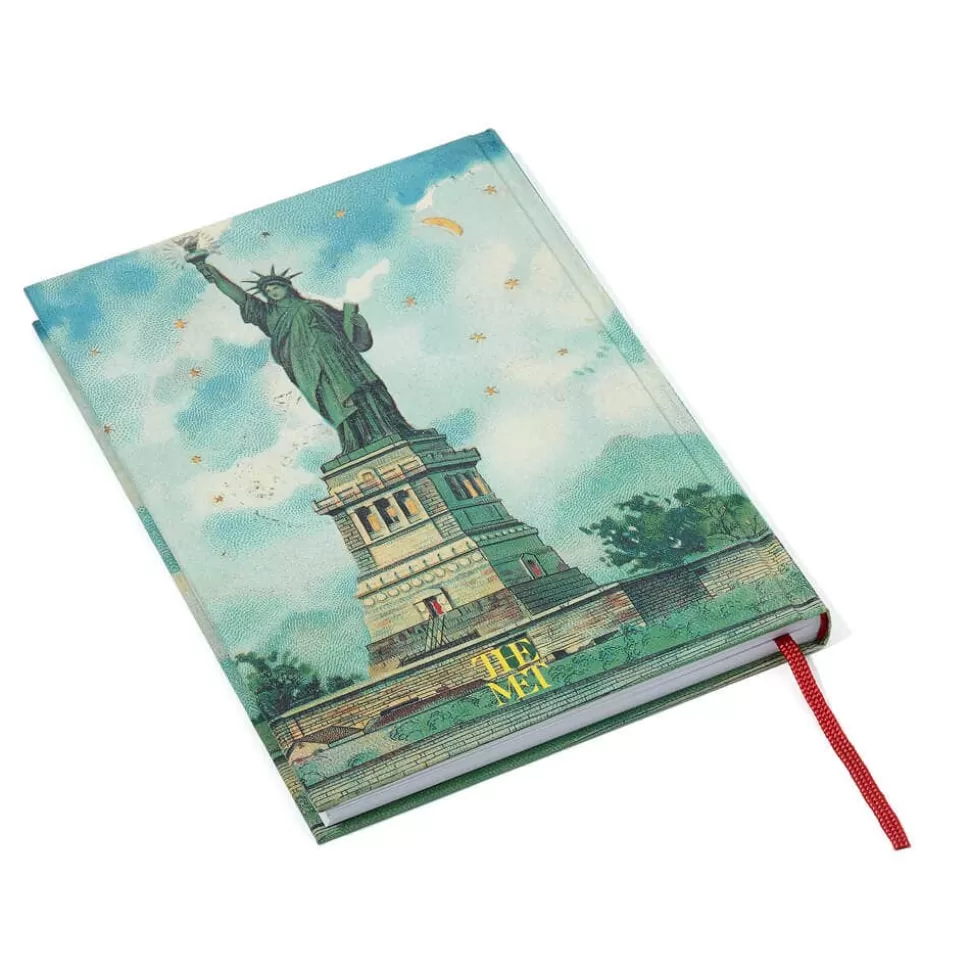 Cuaderno inspirado en la Estatua de la Libertad | Libreta artesanal de la colección del Museo Metropolitano