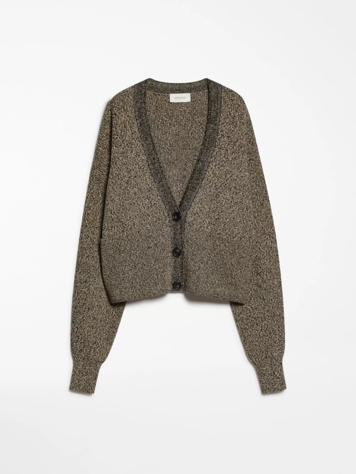 Cárdigan largo Max Mara en viscosa elástica - Negro, tejido de punto suave y cómodo