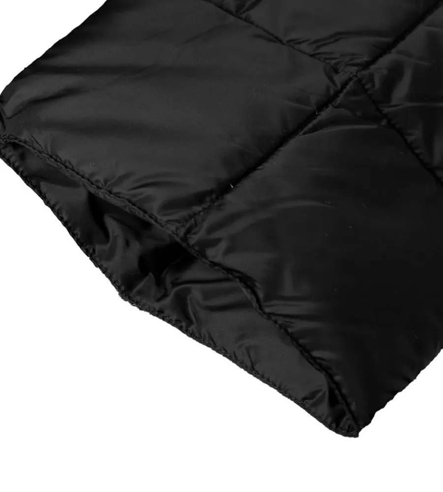 Bufanda Pluma Esencial TAION en Negro Intenso | Guantes y Accesorios de Invierno
