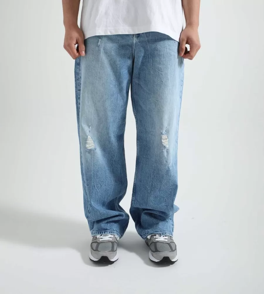 Pantalones Vaqueros Modernos TOMMY JEANS - Modelo Aiden en Denim Color Índigo (Ref. BG9019)