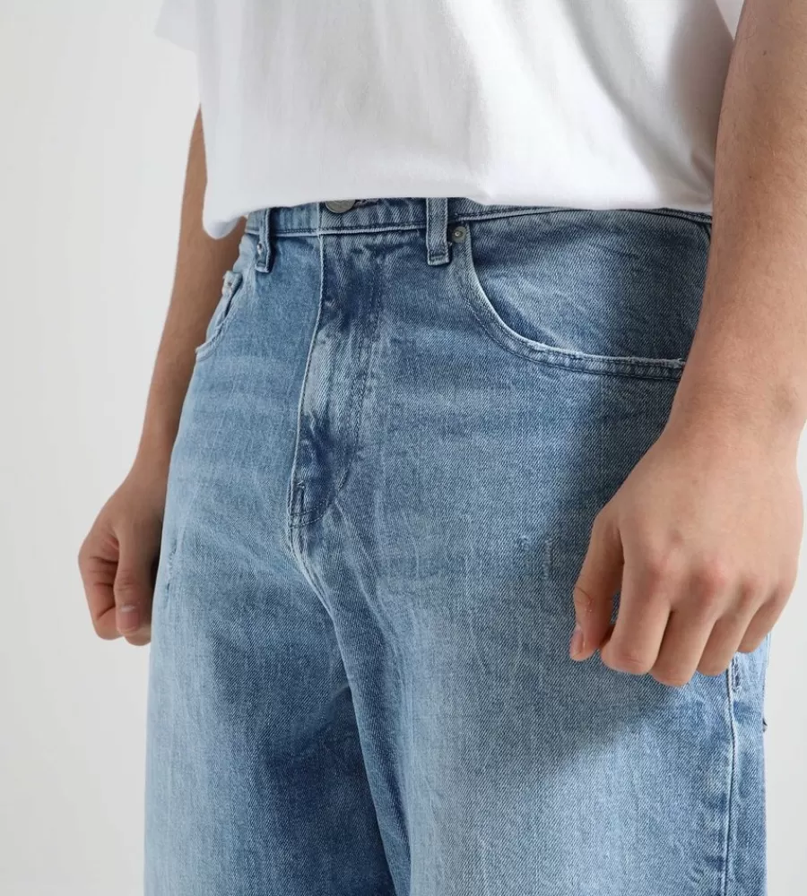 Pantalones Vaqueros Modernos TOMMY JEANS - Modelo Aiden en Denim Color Índigo (Ref. BG9019)