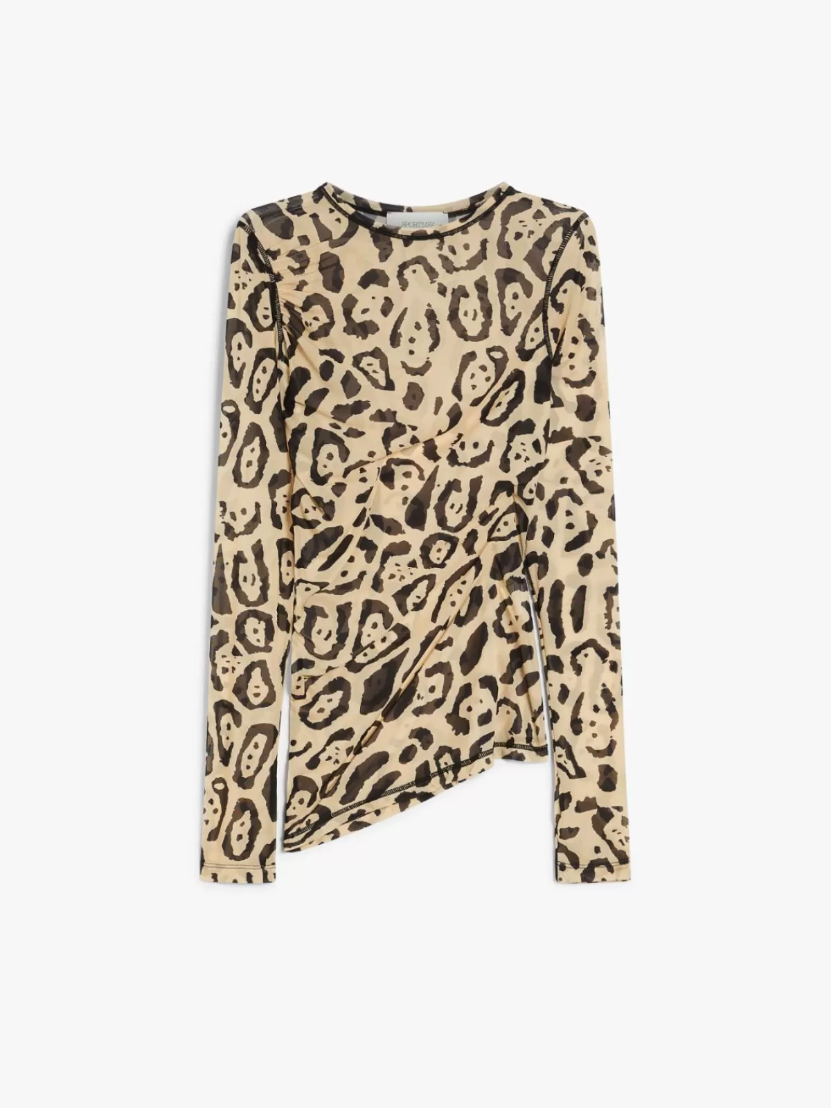 Camiseta Clásica de Tul Max Mara en Color Arena - Diseño Elegante y Cómodo