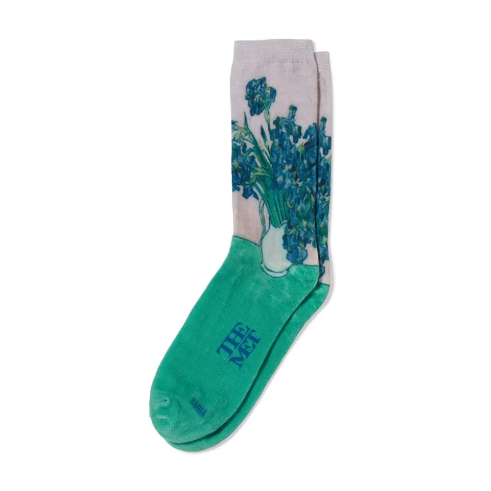 Calcetines Inspirados en 'Lirios' de Van Gogh - Colección Exclusiva de The Met Store para Mujer