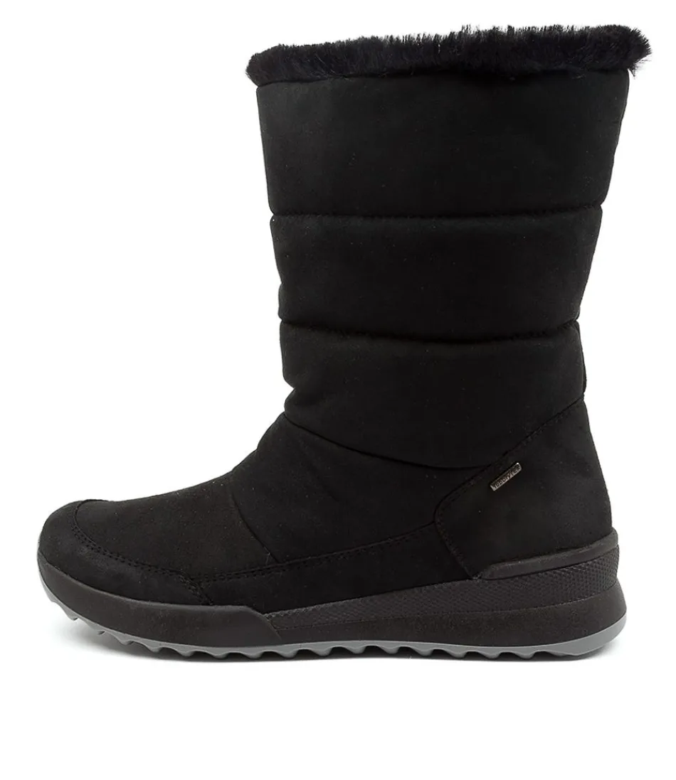 Botas ROMIKA Victoria 21 para Mujer - Negro Ébano con Estilo Casual y Ajuste Perfecto