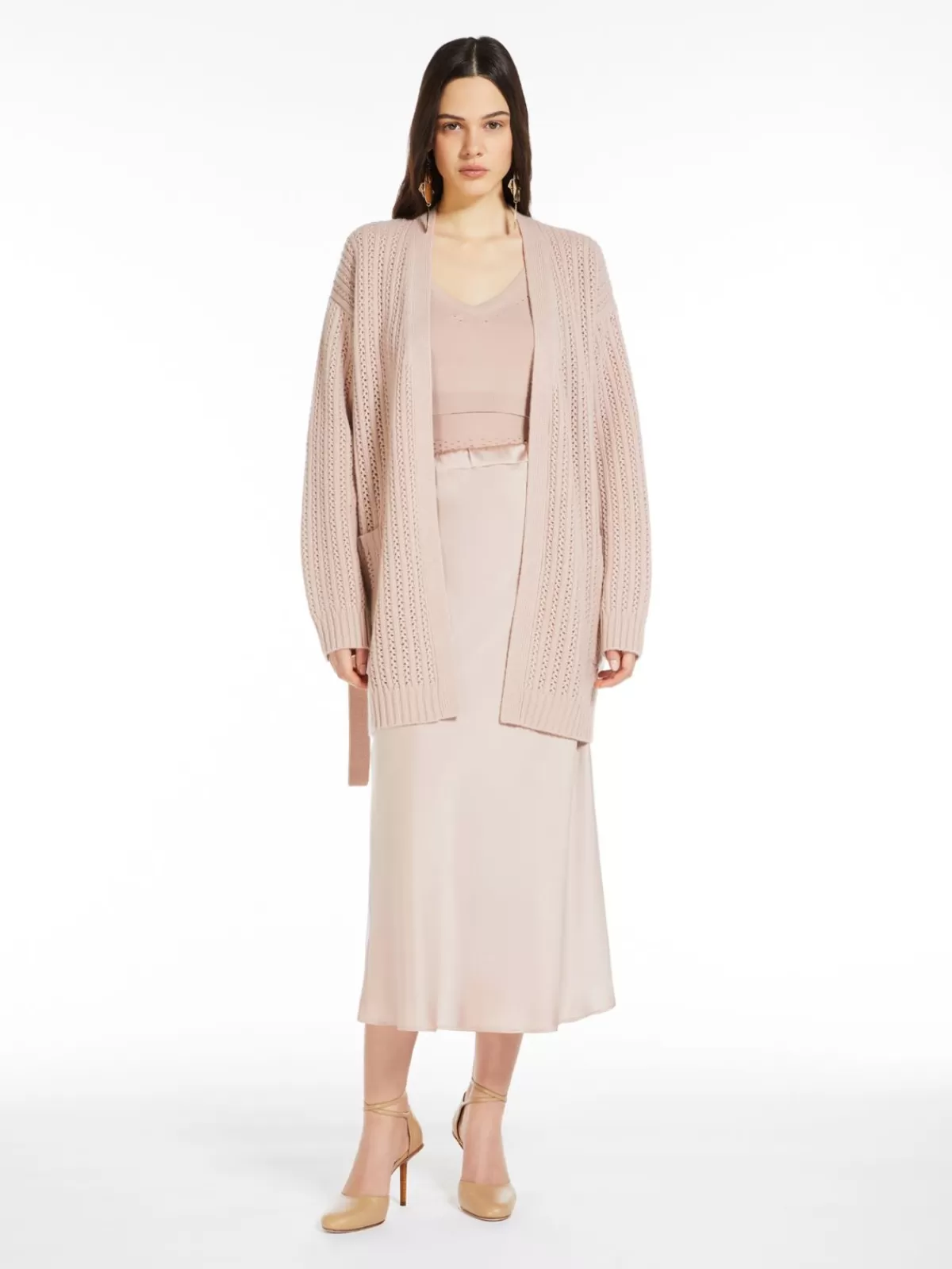 Suéter ligero de viscosa Max Mara - Estilo casual en tono arena tejido suave