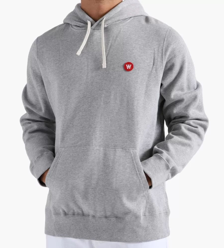 Sudadera con Capucha Ian - Estilo Urbano en Gris Mezcla | Marca WOOD