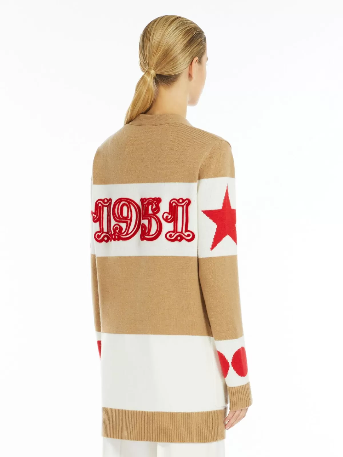 Cárdigan abrigado de lana y cachemira Max Mara | Tono camel invernal | Diseño clásico para armarios elegantes