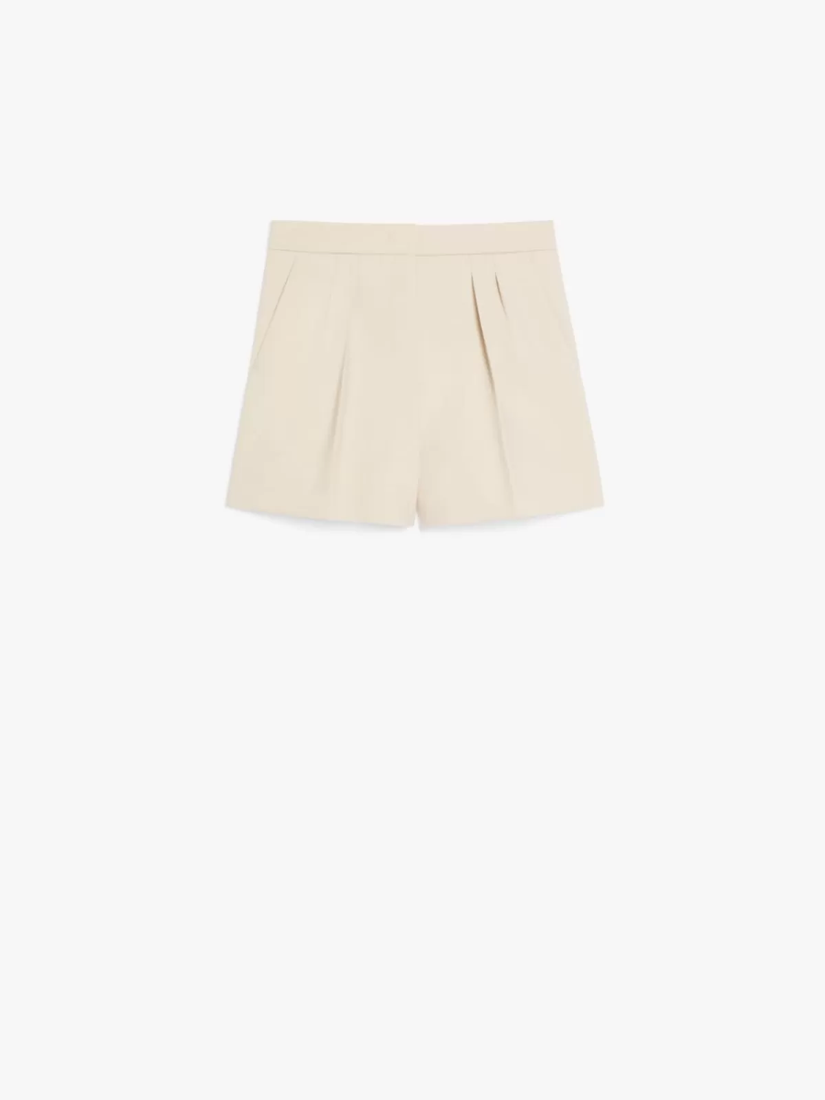 Bermudas elegantes en lana y cáñamo Max Mara - Pantalones y jeans versátiles estilo Albino