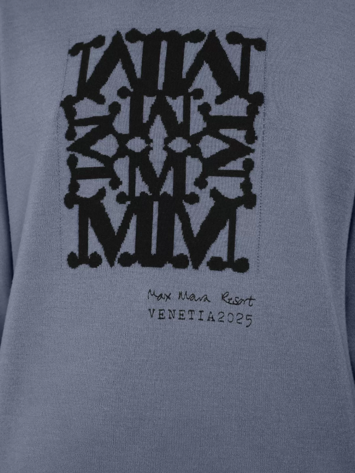 Sudadera de lana tejida Max Mara - Abrigo casual en tono agua suave