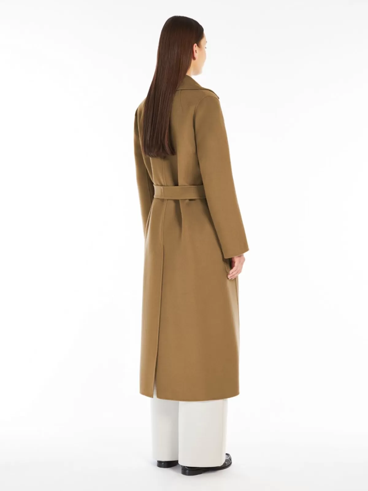 Abrigo de lana estilo túnica Max Mara - Beige arena cálido